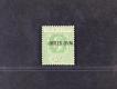 Fiji 1915 - zn. SG. č. 138c, Jiří V. 1P zelená WAR STAMP, přetisk PŘEVRÁCENÝ; patina, atest BPA, kat. 550 GBP 