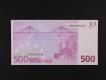 Irsko, 500 Euro 2002 série T, podpis Willema F. Duisenberga, F001  tiskárna Österreichische Banknoten und Sicherheitsdruck, Rakousko, Pi. 7t, velmi vzácná, nepatrný ohyb
