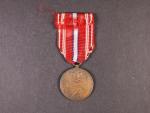 Pamětní odznak pro čs. dobrovolníky z let 1918-1919 s monogramem OP