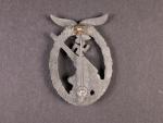 Odznak protiletadlové baterie, luftwafe, zinek, výrobce Wernstein, Hermann
