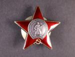 Řád rudé hvězdy č.1171428, duplikátní udělení, značeno Monetnyj Dvor
