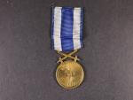 Československá vojenská medaile Za zásluhy, bronzová