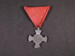 Železný Záslužný kříž, původní civilní stuha, zinek