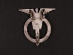 Odznak Letovoda 1. třídy č.1042, výrobce Zukov Praha