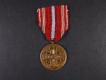Pamětní odznak pro čs. dobrovolníky z let 1918-1919 s monogramem OP