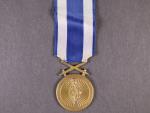 Československá vojenská medaile Za zásluhy, bronzová