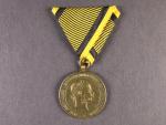 Válečná medaile 1873, původní stuha
