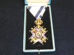 Řád Sv. Sávy IV. třídy, orig. etue, nová stuha