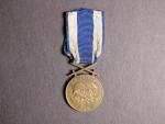 Československá vojenská medaile Za zásluhy, bronzová