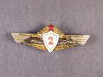 Odznak třídního specialisty tankového vojska 1956 - 1968 2.třídy č.08383