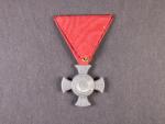 Železný Záslužný kříž, původní civilní stuha, zinek