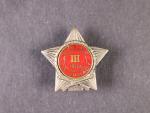 Odznak Střelec ČS armády III. třídy se štítkem 1955
