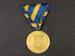 Medaile Za zvláštní službu Zemského veteránského spolku Dolní Rakousko zlatá