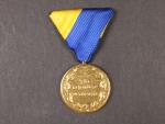 Medaile Za zvláštní službu Zemského veteránského spolku Dolní Rakousko zlatá