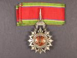Řád Bílého slona III. třída, komandér, pozlacené stříbro, smalty, originální etue