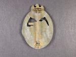 Tankový odznak v bronzu, zinek
