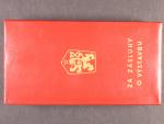 Vyznamenání - Za zásluhy o výstavbu II. vydání po roce 1960 ČSSR č.16898, značka výrobce Zukov, punc Ag 925, původní etue