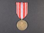 Pamětní odznak pro čs. dobrovolníky z let 1918-1919 s monogramem OP