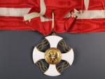 Řád italské koruny velkodůstojník (2. třída), zlato, stříbro, smalty, originální etue