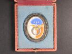 Pamětní plaketa Národní letecké sbírky 1946 v originální etui, 1 ks.
