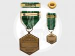 Vojenská pochvalná medaile, miniatura, původní etue