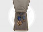 Medaile za vojenské úspěchy, miniatura, původní etue