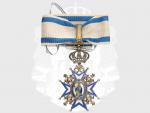 Řád Sv. Sávy, komandér, neznačeno, nová stuha