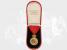 RAKOUSKO UHERSKO - Bronzová vojenská záslužná medaile Signum Laudis F.J.I., uherský typ, varianta s hrubým vousem, původní civilní stuha, původní etue značená SCHEID G.A. BUDAPEST