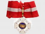 Řád Italské koruny komandér, zlato, smalty, originální etue