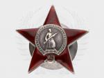 Řád rudé hvězdy č.450777, 5. typ, 2. varianta, značeno Monetnyj Dvor, stříbro, smalty