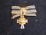 III. říše - miniatura kříž matek II. tř.