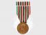 ITÁLIE - Válečná služební medaile 1915 - 1918, značená S.CANEVARI 