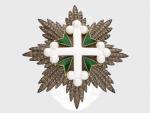 Řád Sv. Mořice a Sv. Lazara velkokříž s hvězdou (1. třída), zlato, stříbro, smalty, originální etue