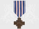 Pamětní odznak SNG - Kříž za věrné služby s podpisem medailéra