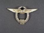 Pilotní odznak pro ČS. sportovní letce z r. 1946 č.841, punc Ag