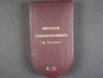 Vojenský záslužný kříž III. třídy s vál. dekorací, Ag, výroba V. Mayer, originální etue