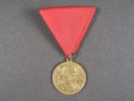 Pamětní medaile na císařské manévry konané v Uhrách 1898