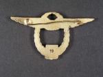 Pilotní odznak pro ČS. sportovní letce z r. 1946 č.19, nepuncovaný