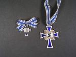 Záslužný kříž pro německé matky 2. stupeň + miniatura