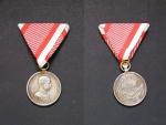 Stříbrná medaile za statečnost, 2. třídy 1914-17