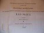 Řád práce I. vydání 1951-1960 ČSR č. 125 + etue, velký dekret