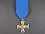 Služební kříž wermachtu 2.tř. za 18 let služby, nová stuha