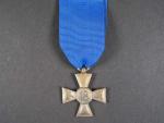 Služební kříž wermachtu 2.tř. za 18 let služby, nová stuha