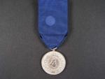 Služební medaile vermachtu 4.tř. za 4 roky služby