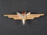 Odznak třídního specialisty letectva 1954-68. Palubní technik beztřídní
