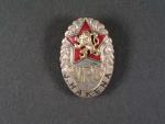 Odznak pro absoloventa vojenskopolitického učiliště J.Hakena č.4905