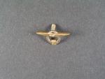 Miniatura pilotního odznaku pro ČS. sportovní letce z r. 1946 č.841, punc Ag, č.2424