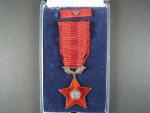 Řád Rudé hvězdy ČSSR č. 1582 + orig etue