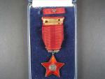 Řád Rudé hvězdy ČSSR č. 1582 + orig etue