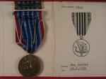 Medaile Za pracovní obětavost ČSR + dekret